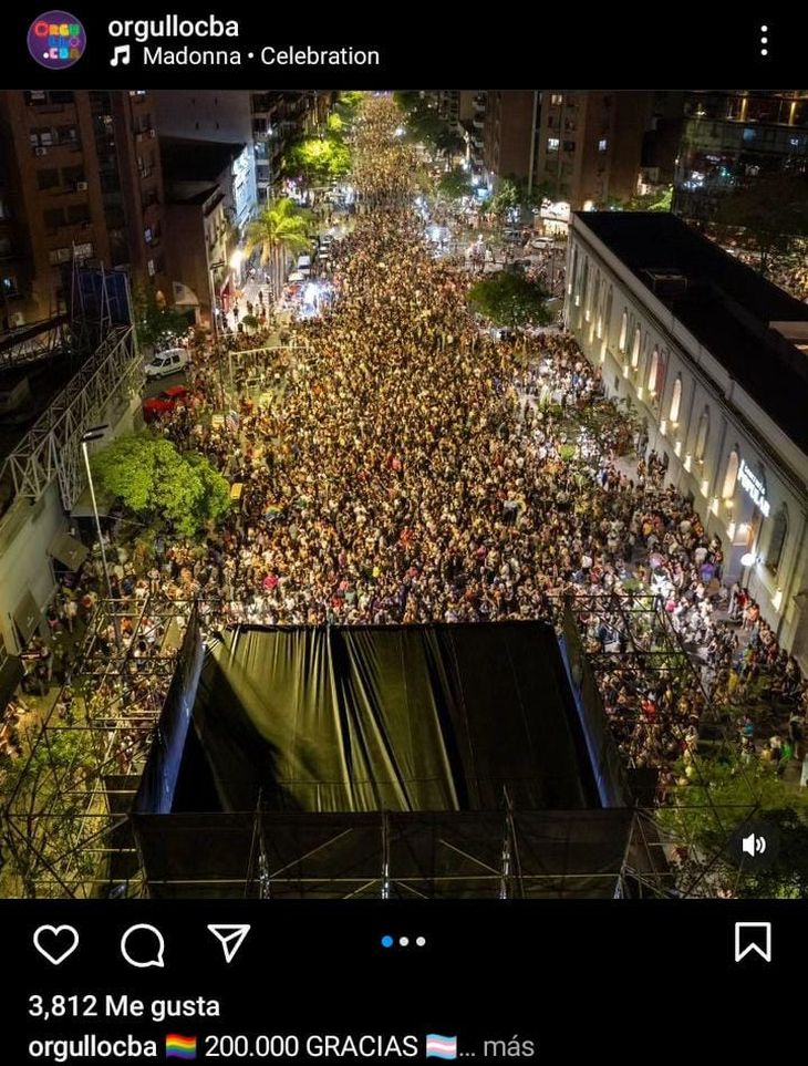 Imagen compartida el 14 de noviembre por el sitio oficial de la Marcha del Orgullo de Córdoba. Imagen compartida el 14 de noviembre por el sitio oficial de la Marcha del Orgullo de Córdoba.