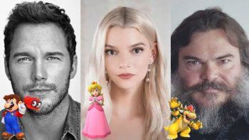 anya taylor-joy, chris pratt y jack black pondran sus voces en una cinta animada de super mario bros