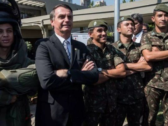 La presencia de militares en el gobierno de Brasil es récord desde el fin del régimen militar en 1985.