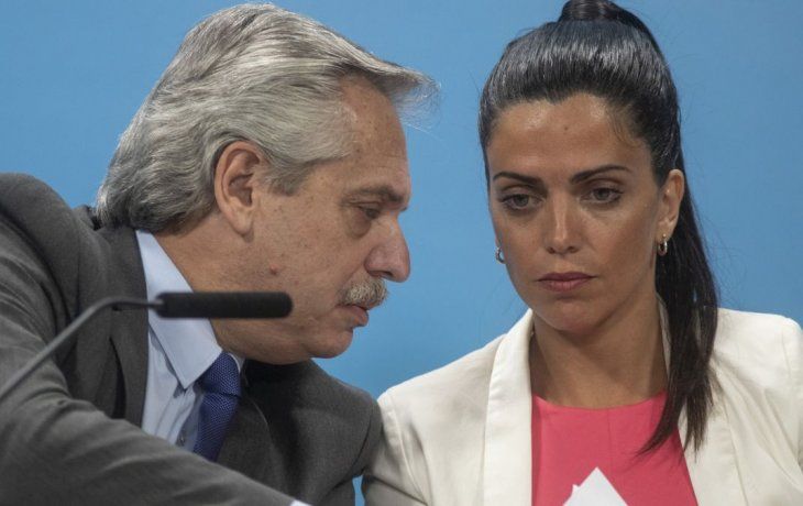 Alberto Fernández y Luana Volnovich vuelven a mostrarse juntos para anunciar cambios en PAMI.