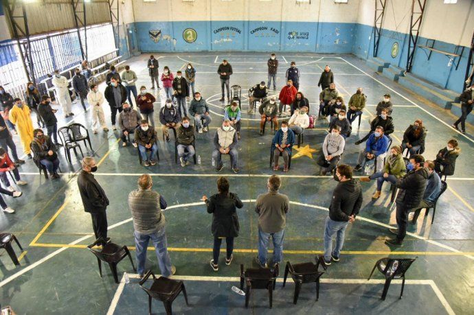 El barrio tiene 344 infectados.