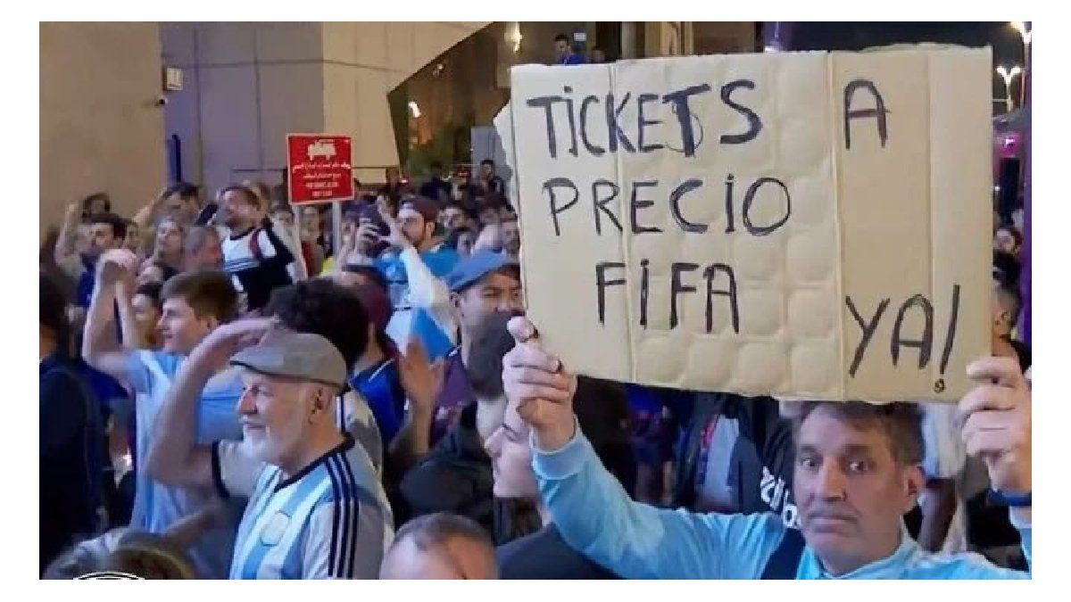 How is the situation of Argentines who can’t get tickets in Qatar?