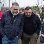 El presidente Yamandú Orsi recorrió Salto ante las consecuencias del fuerte temporal que azotó la zona el sábado. El presidente Yamandú Orsi recorrió Salto ante las consecuencias del fuerte temporal que azotó la zona el sábado.