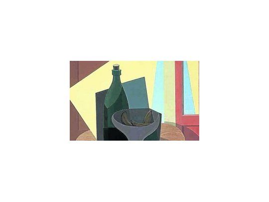 Concierto es un óleo sobre tela, de 116,2 x 89,2 centímetros.