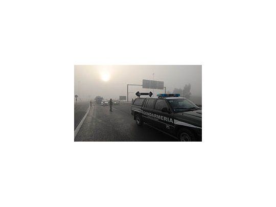 Por humo y niebla, volvieron a cerrar el paso Rosario-Victoria