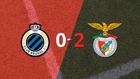 la ventaja del partido de ida fue para benfica