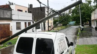 El temporal generó varios cortes de luz en el AMBA.
