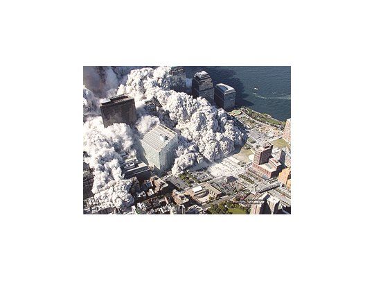 Revelan fotos inéditas del 11-S