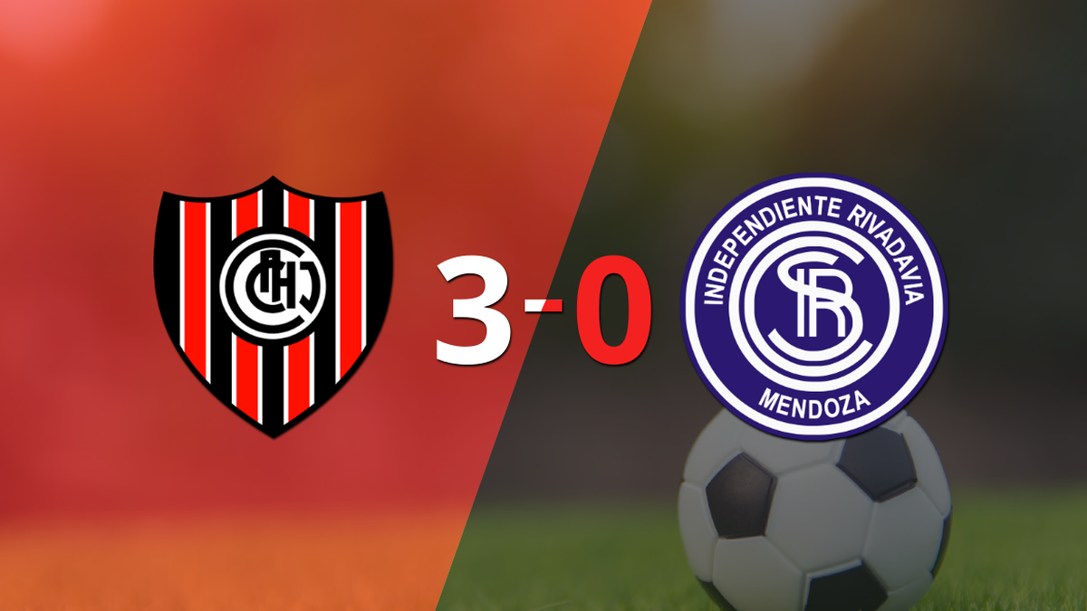 Chacarita passed Independiente Mdz 3-0.