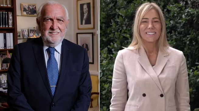 Ricardo Gil Lavedra y Patricia Trota. 