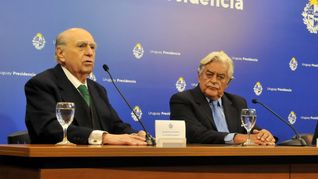 Julio María Sanguinetti y Luis Alberto Lacalle Herrera cuestionaron la postura de Brasil, Colombia y México sobre las elecciones en Venezuela.