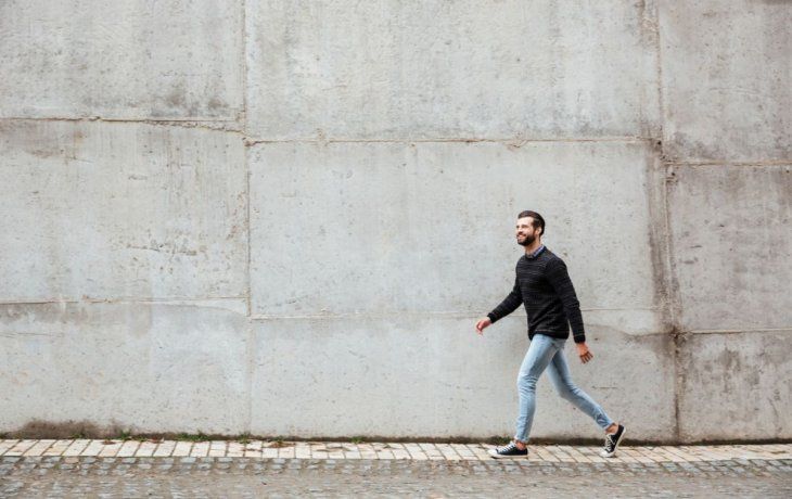 Los beneficios de caminar.