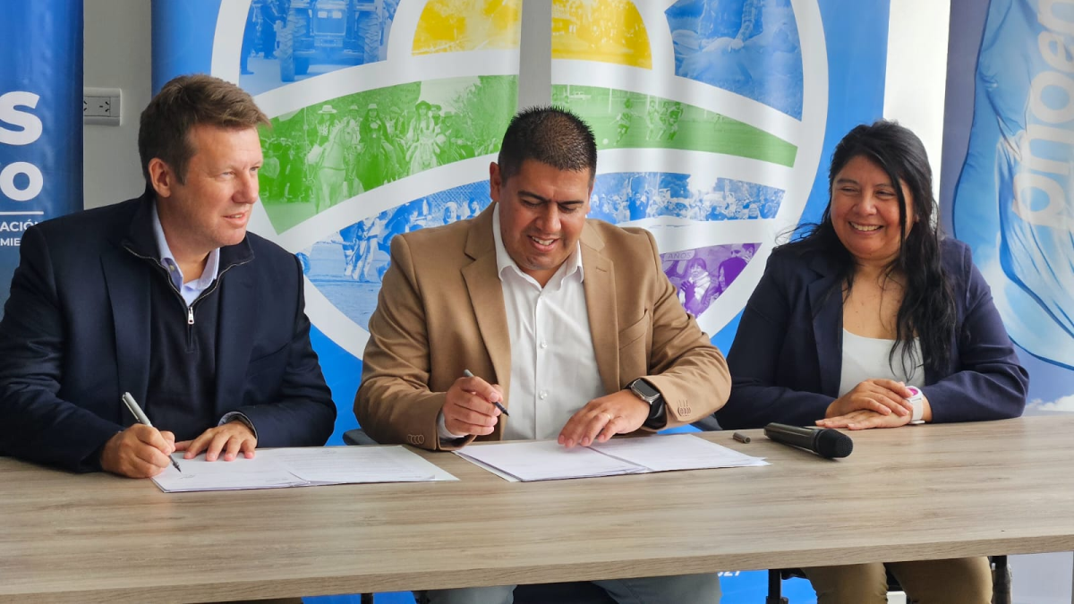 San Patricio del Chañar received a donation of  million for a Technological Educational Campus