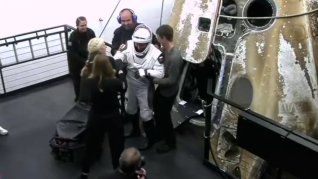 Los astronautas recibirán la atención y serán trasladados al Centro Espacial Johnson de la Nasa, en Texas.