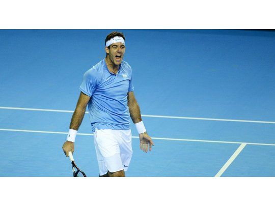 Del Potro se ilusiona con por fin poder obtener la Copa Davis.