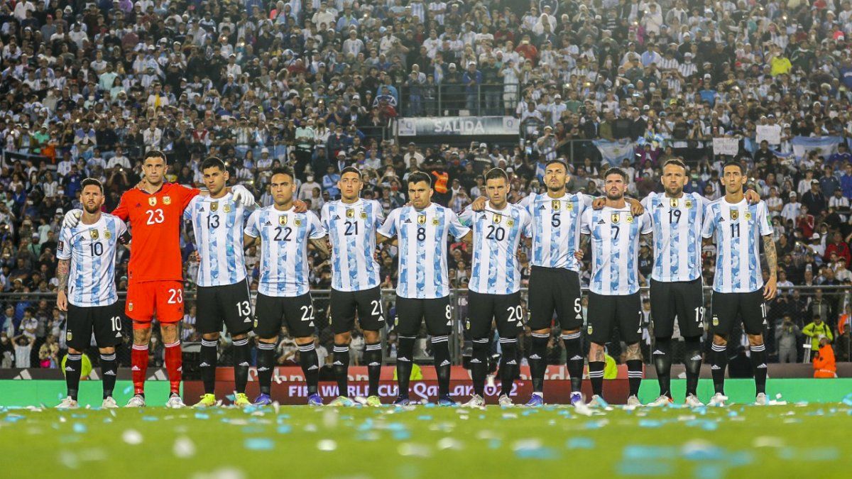 To the Worldcup!  Argentina drew with Brazil and achieved qualification for Qatar 2022