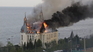 Harry Potter's castle was bombed by Russia in Odessa.