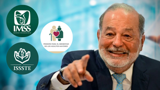 Carlos Slim Helú, en contra del actual sistema de pensiones. Carlos Slim Helú, en contra del actual sistema de pensiones.
