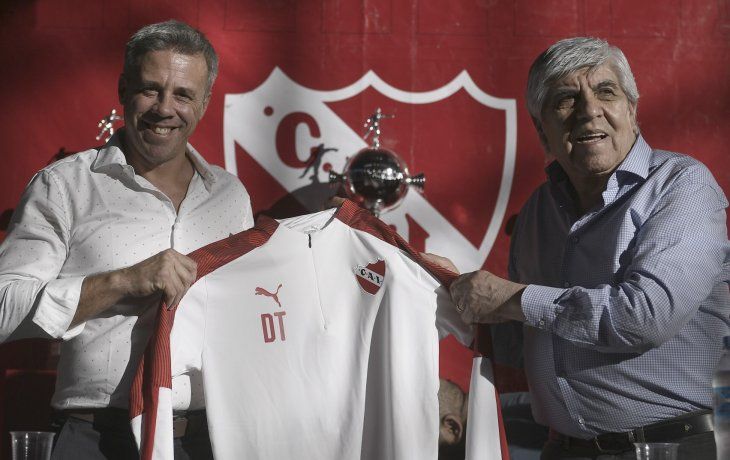 Lucas Pusineri es el nuevo técnico de Independiente y tuvo sus primeras palabras.