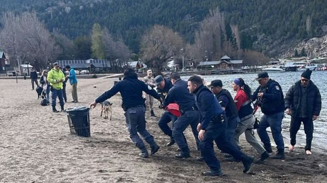Ani De La Cruz Riffo fue rescatada con vida, pero sufrió una descompensación fatal en la costa.