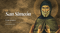 San Simeón, el Estilita, es celebrado cada 5 de enero.