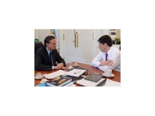 Miguel Pichetto y Juan Manuel Abal Medina.
