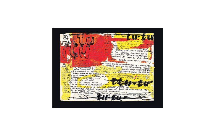ámbito.com | Parte de la muestra “Besos Brujos” es un curioso collage de escritura redactado en Ibiza durante un tormentoso verano de 1965, que es una suerte de testamento ya que el 12 de octubre de ese año Greco se suicida.