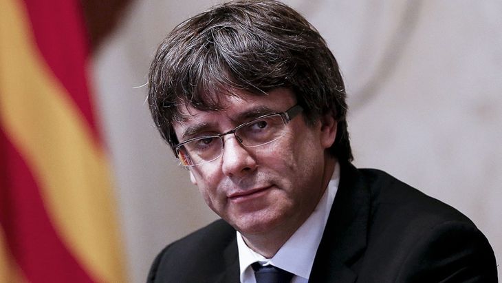 Carles Puigdemont, one of the protagonists of the agreement Carles Puigdemont, one of the protagonists of the agreement