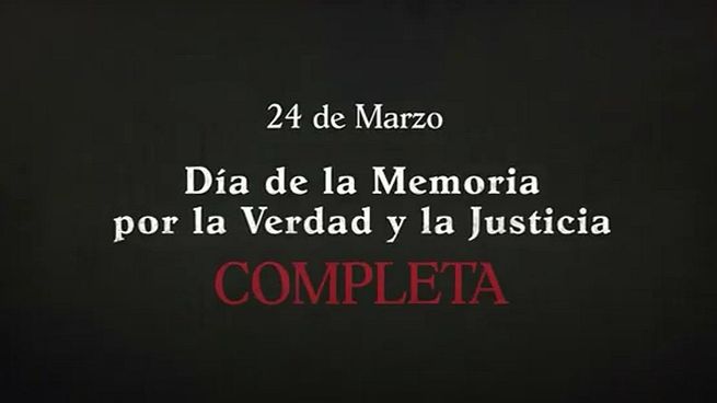 El Gobierno compartió su mensaje a 50 años del último golpe de Estado.