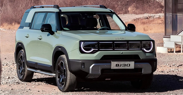 El Baic BJ30 se consolidó como el SUV híbrido más vendido del país.