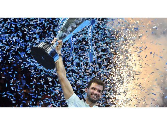 Dimitrov entró en la historia con su título en el Masters de Londres.