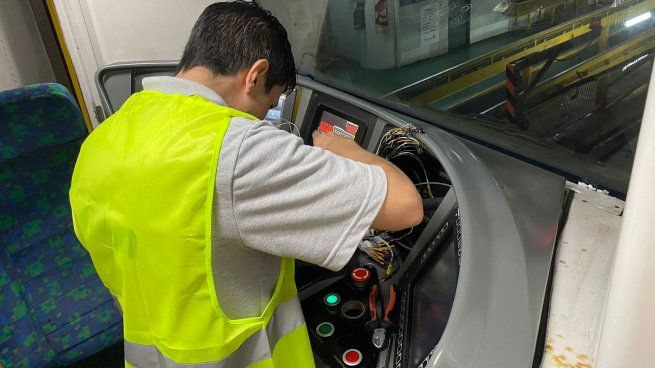 La línea D de subtes ya comenzó con los trabajos de modernización y reemplazos
