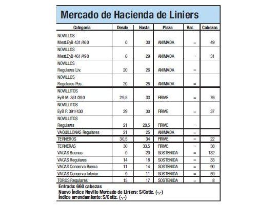 Ingresaron 978 animales a Liniers