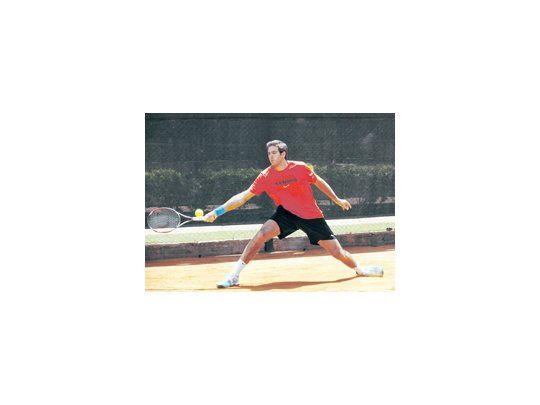 Del Potro entrenó con Nalbandian en un clima de cordialidad.