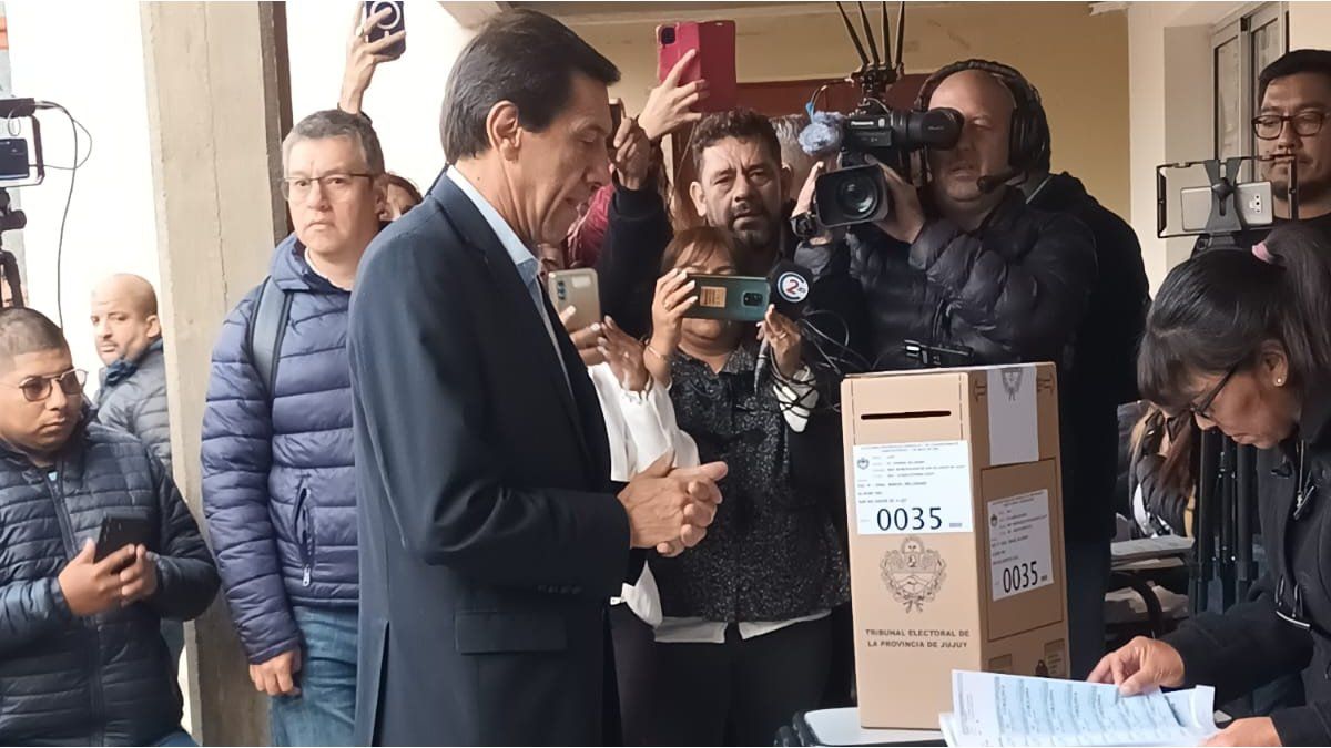 Elecciones En Jujuy: Votó Sadir Y Pidió Ratificar Y Consolidar El Cambio