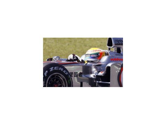 Hamilton se quedó con el mejor registro de los ensayos libres.