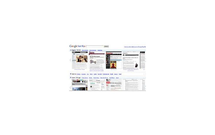 Google lanzó Fast Flip, su nuevo servicio de noticias online.