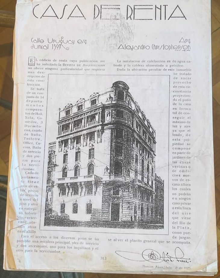 Una publicación de época de la revista Arquitectura presentó el edificio como una Una publicación de época de la revista Arquitectura presentó el edificio como una