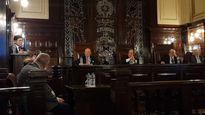 Jorge Fontevecchia habló durante el relanzamiento del Diario del Juicio.&nbsp;