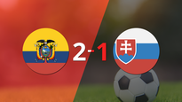 con la minima diferencia, ecuador vencio a eslovaquia por 2 a 1