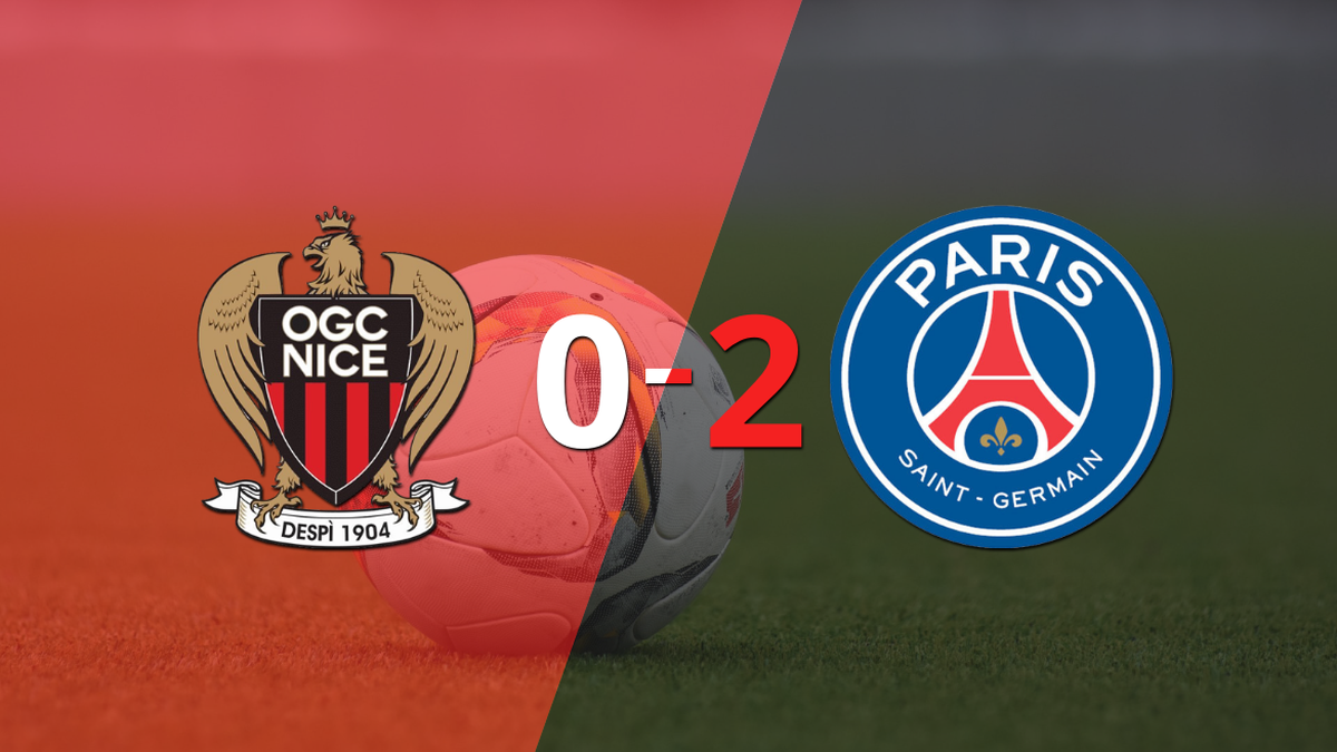 2-0 victory in PSG’s visit to Nice