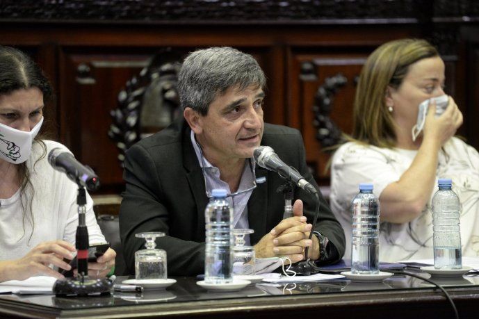 Mónica Macha, Pablo Yedlin y Cecilia Moreau. 