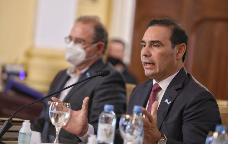 Gustavo Valdés, gobernador de Corrientes.