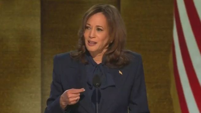 Kamala Harris, candidata demócrata para la presidencia de EEUU.