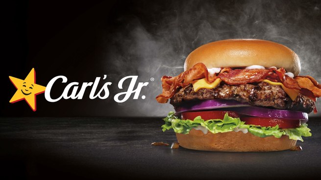 CARLS JR HAMBURGUESA