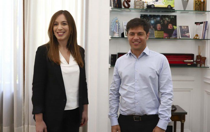 La Gobernadora de la provincia de Buenos Aires, María Eugenia Vidal, recibió al Gobernador electo, Axel Kicillof, para conversar sobre la transición de gobierno.