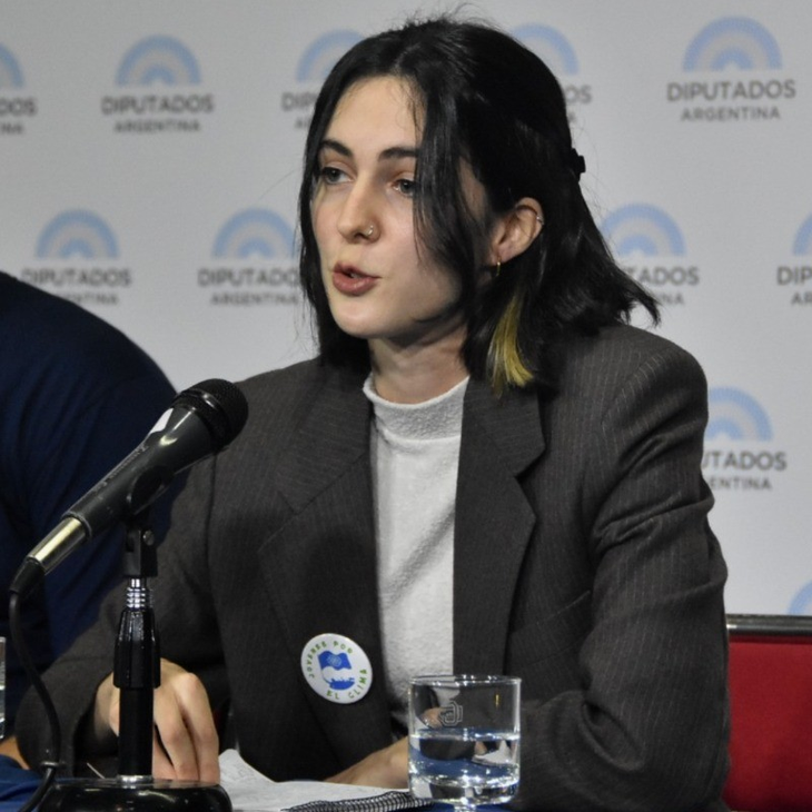 Mercedes Pombo, referente y una de las co-fundadoras de Jóvenes por el Clima, la organización socio-ambiental nacida en 2019. Mercedes Pombo, referente y una de las co-fundadoras de Jóvenes por el Clima, la organización socio-ambiental nacida en 2019.