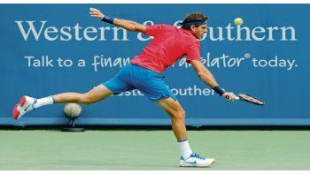 estática. Es la versión que exhibió ayer Del Potro ante Dimitrov, en la que fue su primera derrota ante el búlgaro en seis enfrentamientos.