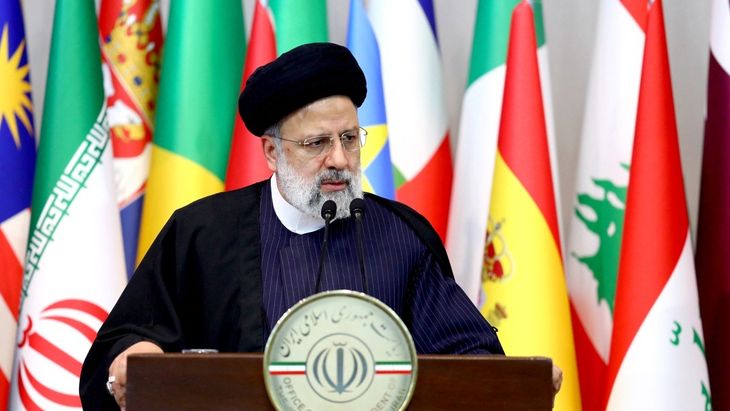 El presidente de Irán, Ebrahim Raisi, aseguró que Israel 