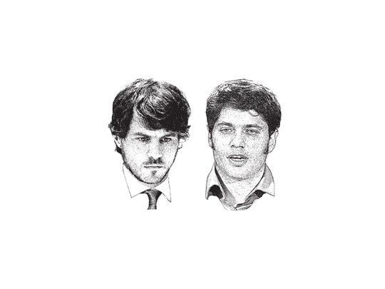 Augusto Costa y Axel Kicillof